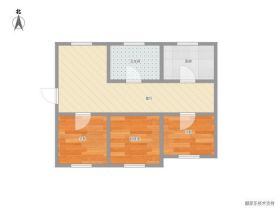 濠西园 4室1厅1卫 217.00m&sup2;