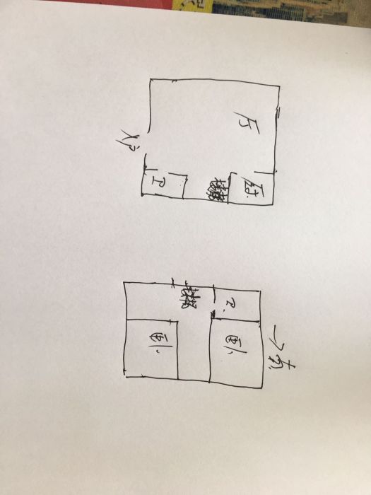宏景大厦 2室1厅2卫 57m&sup2;