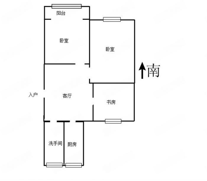 易家桥新村 3室1厅1卫 94.7m&sup2;