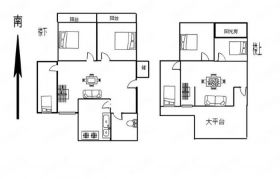 濠西园 3室1厅1卫 111.17m&sup2;