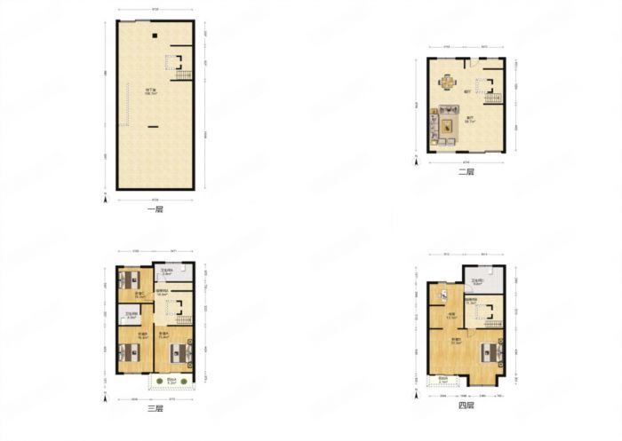 远创紫樾台 4室2厅1卫 188.43m&sup2;