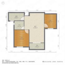 华润悦锦湾 2室1厅1卫 88.43m&sup2;