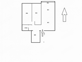 江山鼎 2室2厅1卫 90.32m&sup2;