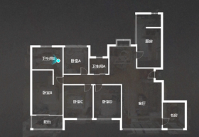 天安花园 5室2厅2卫 170m&sup2;