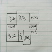 新开苑 3室2厅1卫 120m&sup2;
