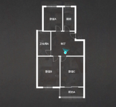 锦安花园 3室1厅1卫 95m&sup2;