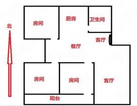 天润家园 3室2厅1卫 128.43m&sup2;