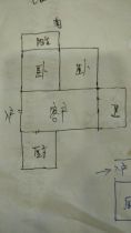姚港路12号院 2室1厅1卫 67.5m&sup2;