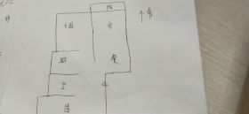 苏建阳光新城 2室2厅1卫 79.6m&sup2;