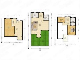 万科白鹭郡 3室2厅2卫 104.00m&sup2;