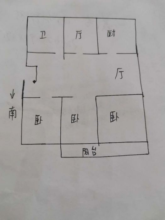 濠南路32号小区 3室2厅1卫 141.47m&sup2;