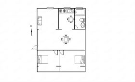 濠西园 3室1厅1卫 101.23m&sup2;