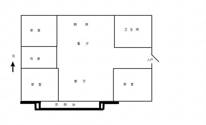 春晖花园 3室2厅2卫 136m&sup2;