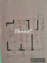 罗福宫 3室2厅1卫 95m&sup2;