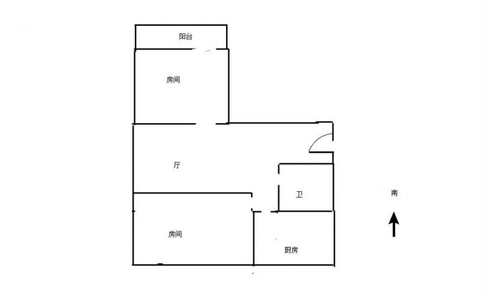 惠泽苑 2室厅卫 81m&sup2;