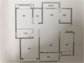 南通雅居乐花园 3室2厅1卫 127m&sup2;