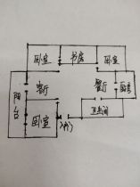 盛和永兴花苑 3室2厅1卫 129m&sup2;