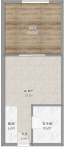 正泰江岸水苑 1室1厅1卫 40m&sup2;