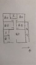 学田北苑 4室2厅2卫 133.00m&sup2;