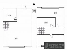 南山国际社区 2室1厅1卫 38m&sup2;