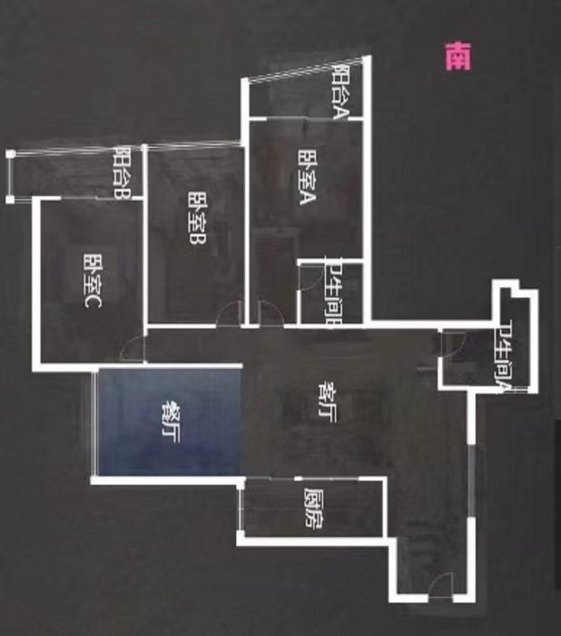 王府大厦 3室2厅2卫 183m&sup2;