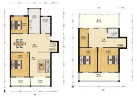 永兴佳园二期 4室2厅2卫 107.00m&sup2;