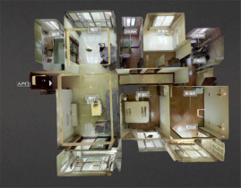 南通橡树湾 3室2厅2卫 140m&sup2;