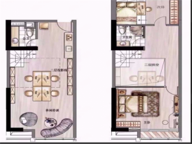 碧桂园云峯中心 2室1厅1卫 70m&sup2;