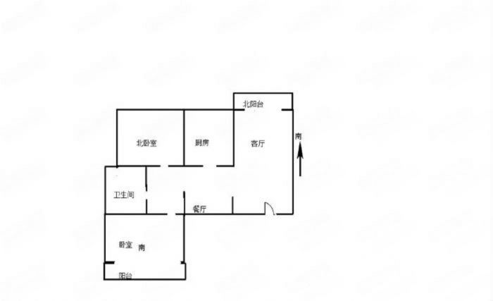 濠景仁居 2室2厅1卫 95m&sup2;
