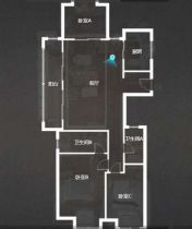 万科金域蓝湾 3室2厅2卫 133m&sup2;