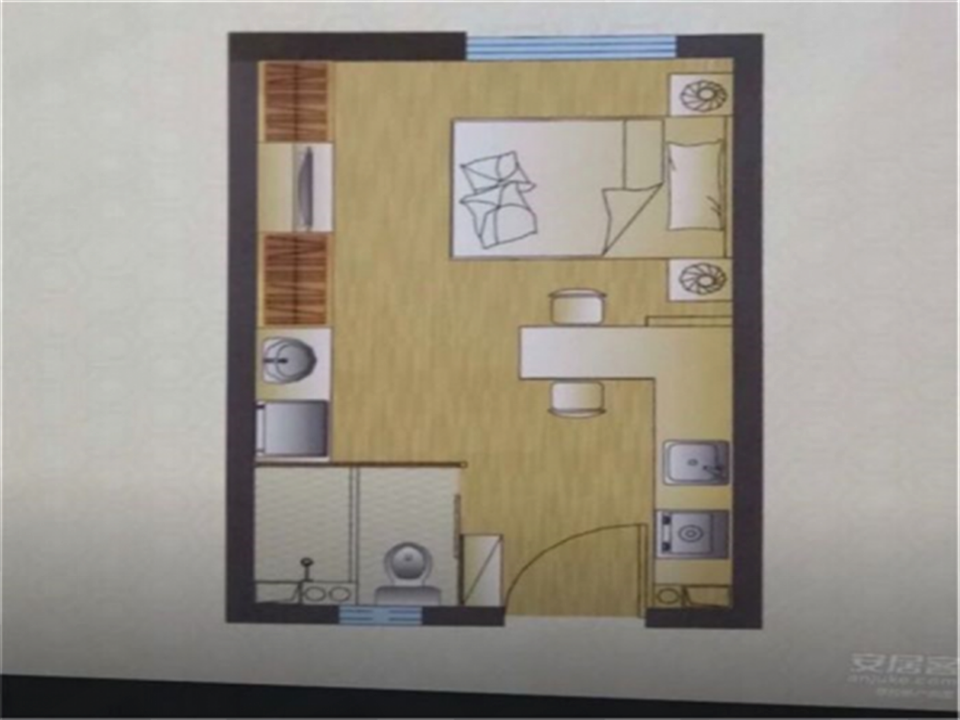 中南世纪城 1室厅卫 63m&sup2;