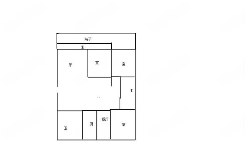 天安花园 3室2厅2卫 144.00m&sup2;
