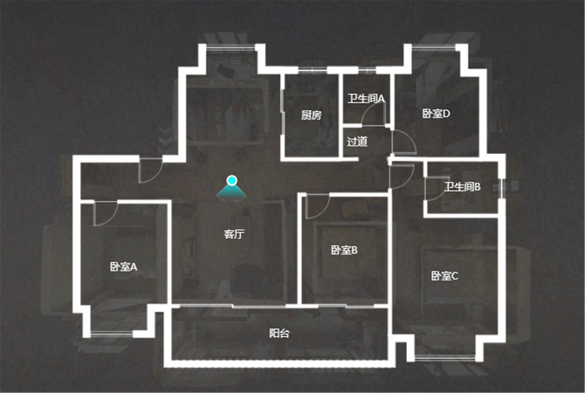 珑府 4室2厅2卫 143m&sup2;