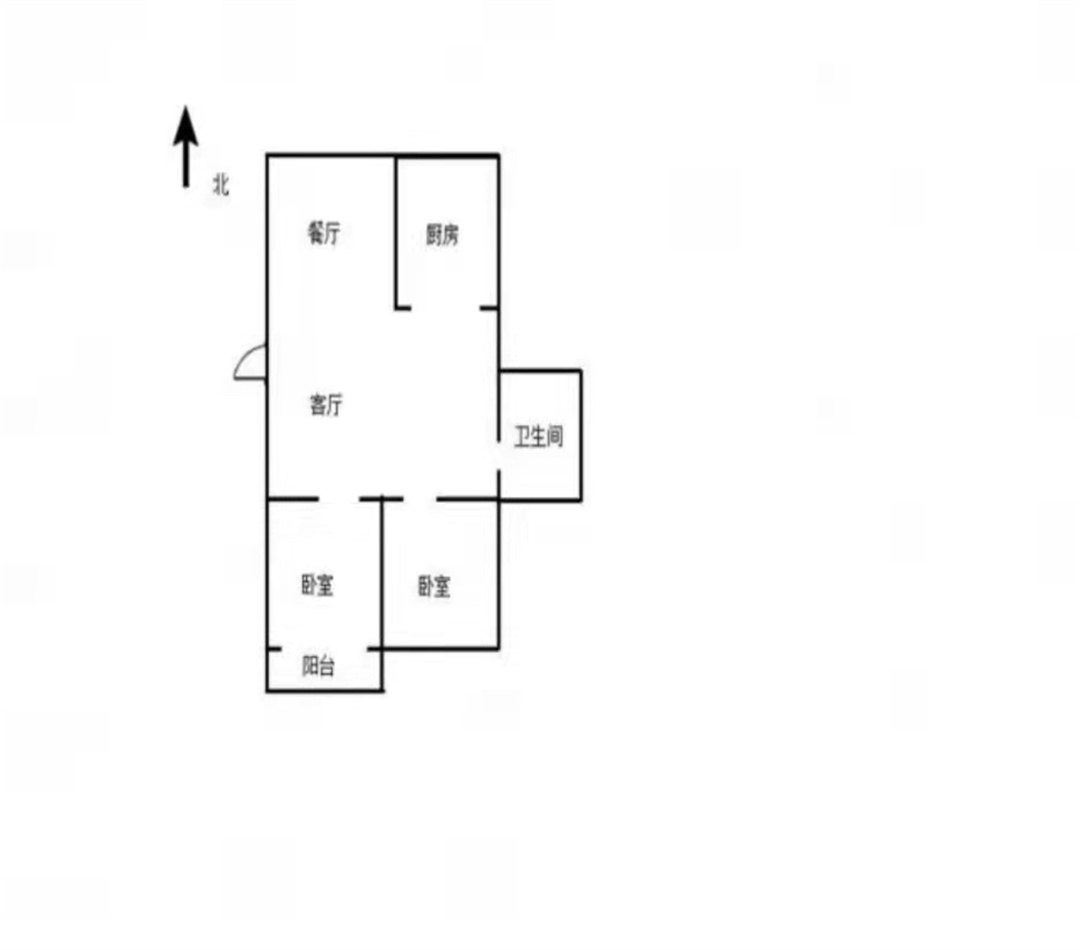 学田北苑 2室2厅2卫 97.00m²