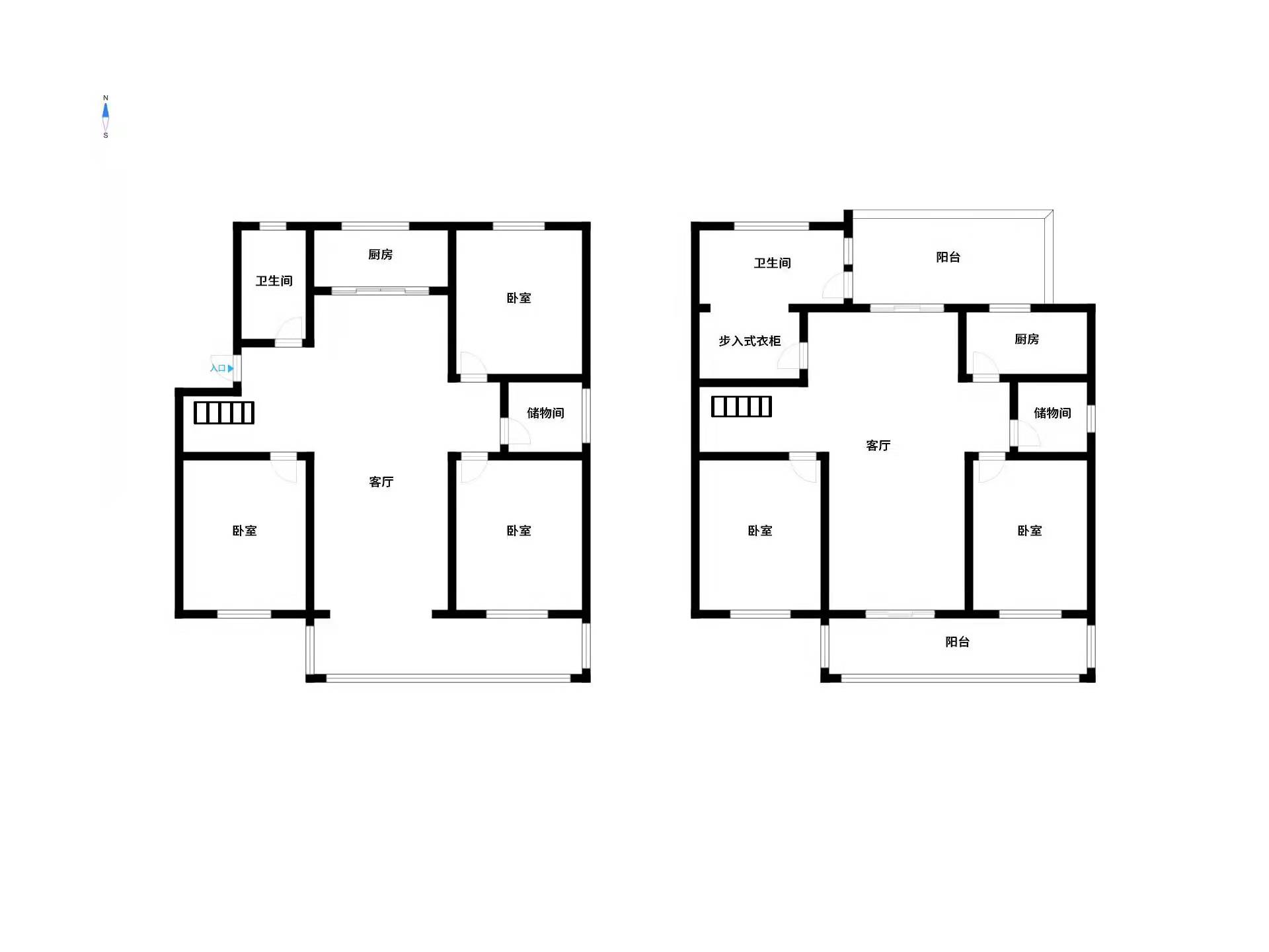 跃龙小苑 5室2厅2卫 143m&sup2;