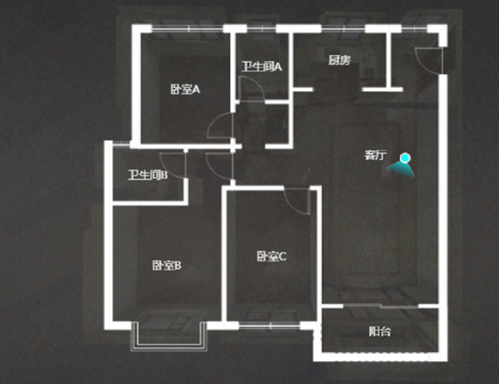 中南熙悦(南通经济技术开发区) 3室2厅2卫 119.3m&sup2;