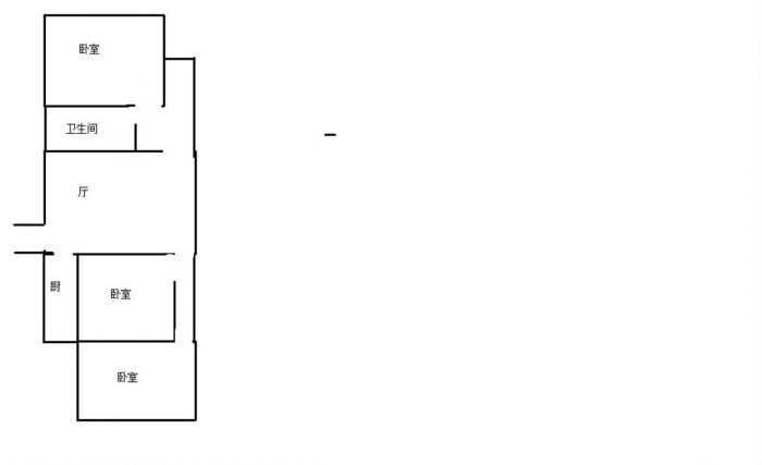 友谊嘉御龙庭 3室2厅1卫 102m&sup2;