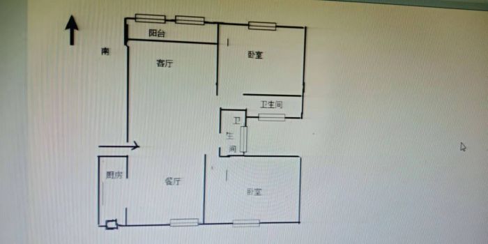 南辰濠郡 2室2厅2卫 101m&sup2;