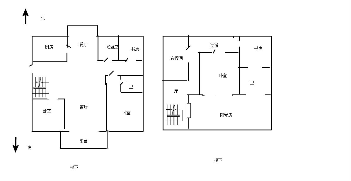 天安花园 3室3厅2卫 213.60m&sup2;
