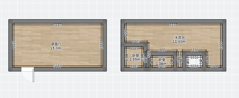 天空之城 2室1厅1卫 79.19m&sup2;