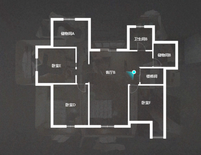 和兴花苑 8室3厅2卫 145.00m&sup2;