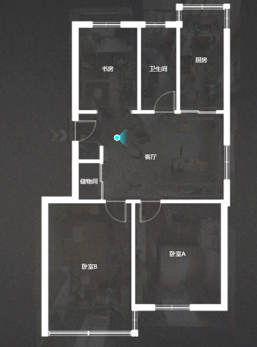 虹桥北村(崇川区) 2室2厅1卫 85m&sup2;