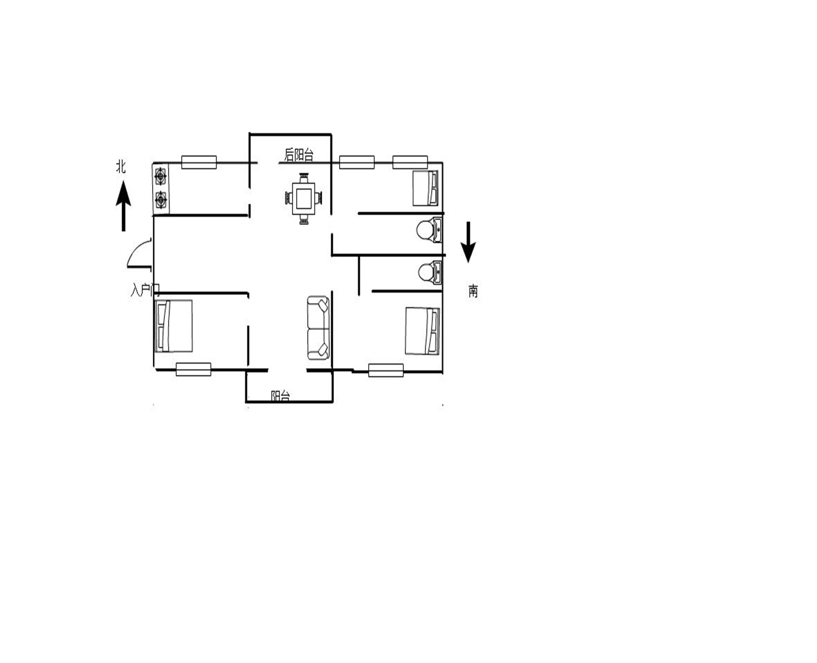 德诚翠湖湾 3室2厅2卫 136.12m&sup2;