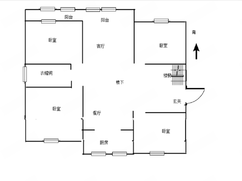 濠景园西区 7室4厅2卫 247m&sup2;