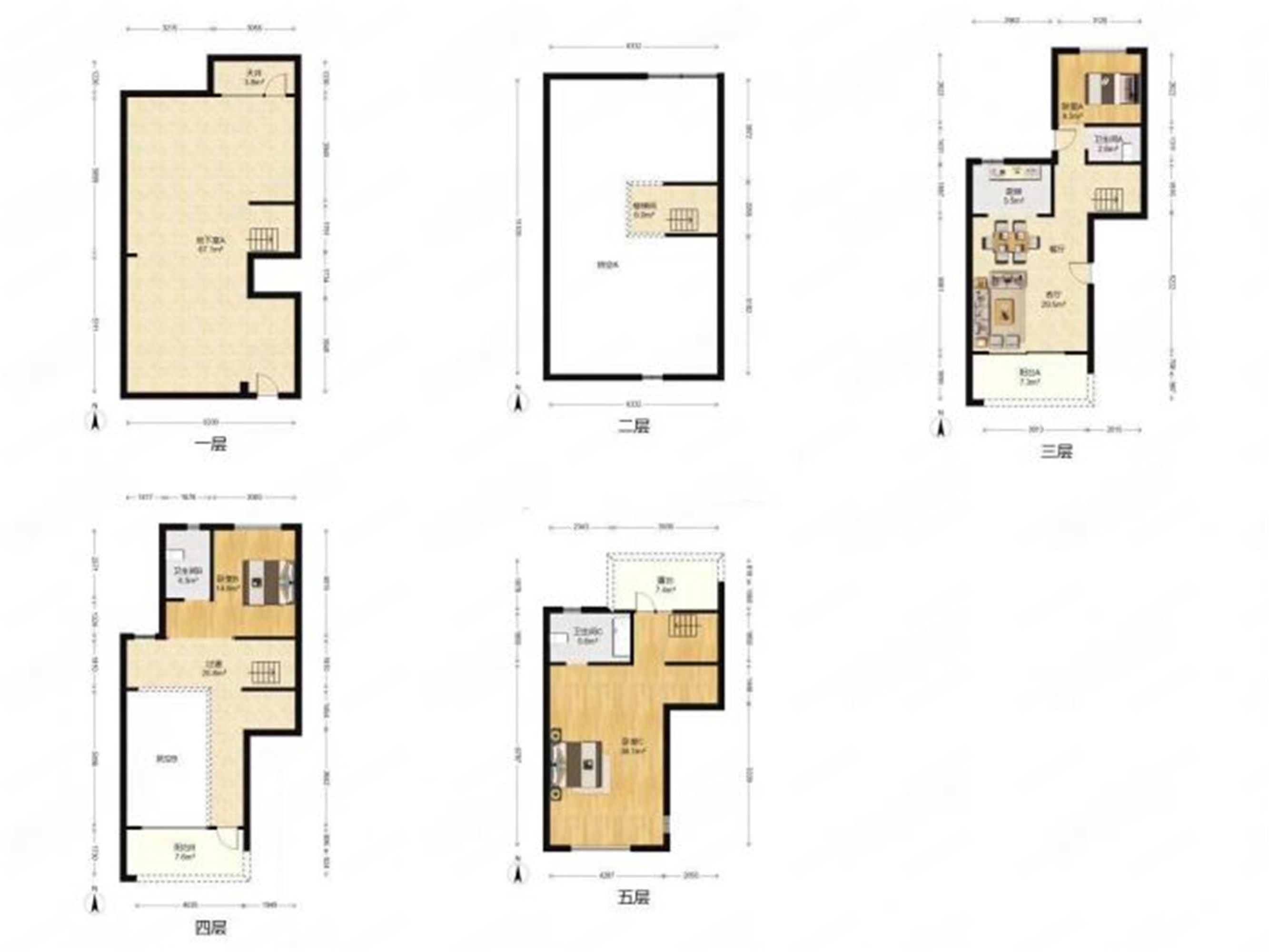 崇州府 4室2厅3卫 168.00m&sup2;