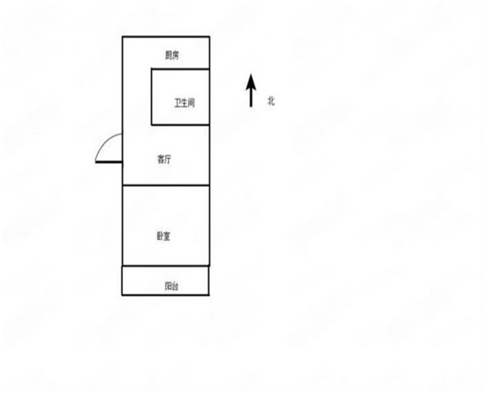 安惠国际 1室1厅1卫 54m²