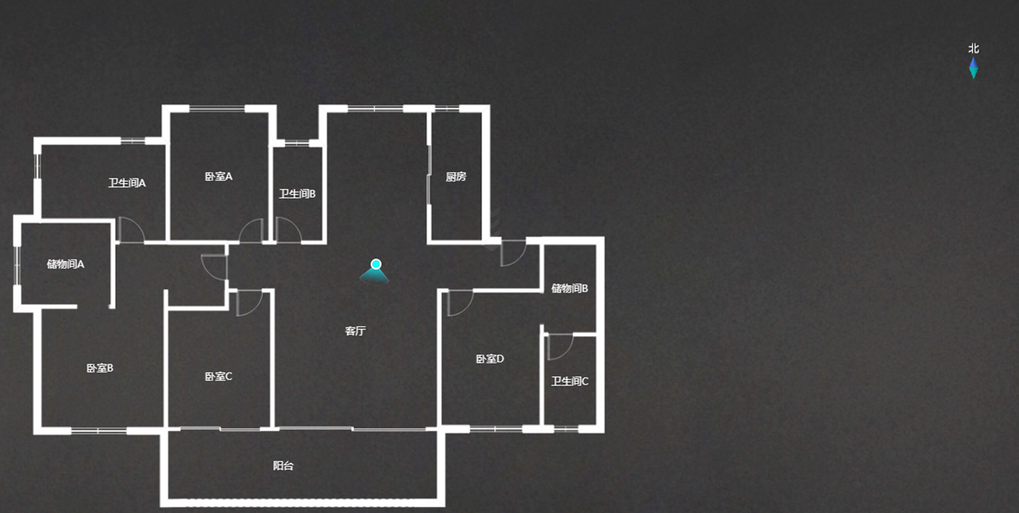 远创东樾 4室2厅3卫 200.87m&sup2;