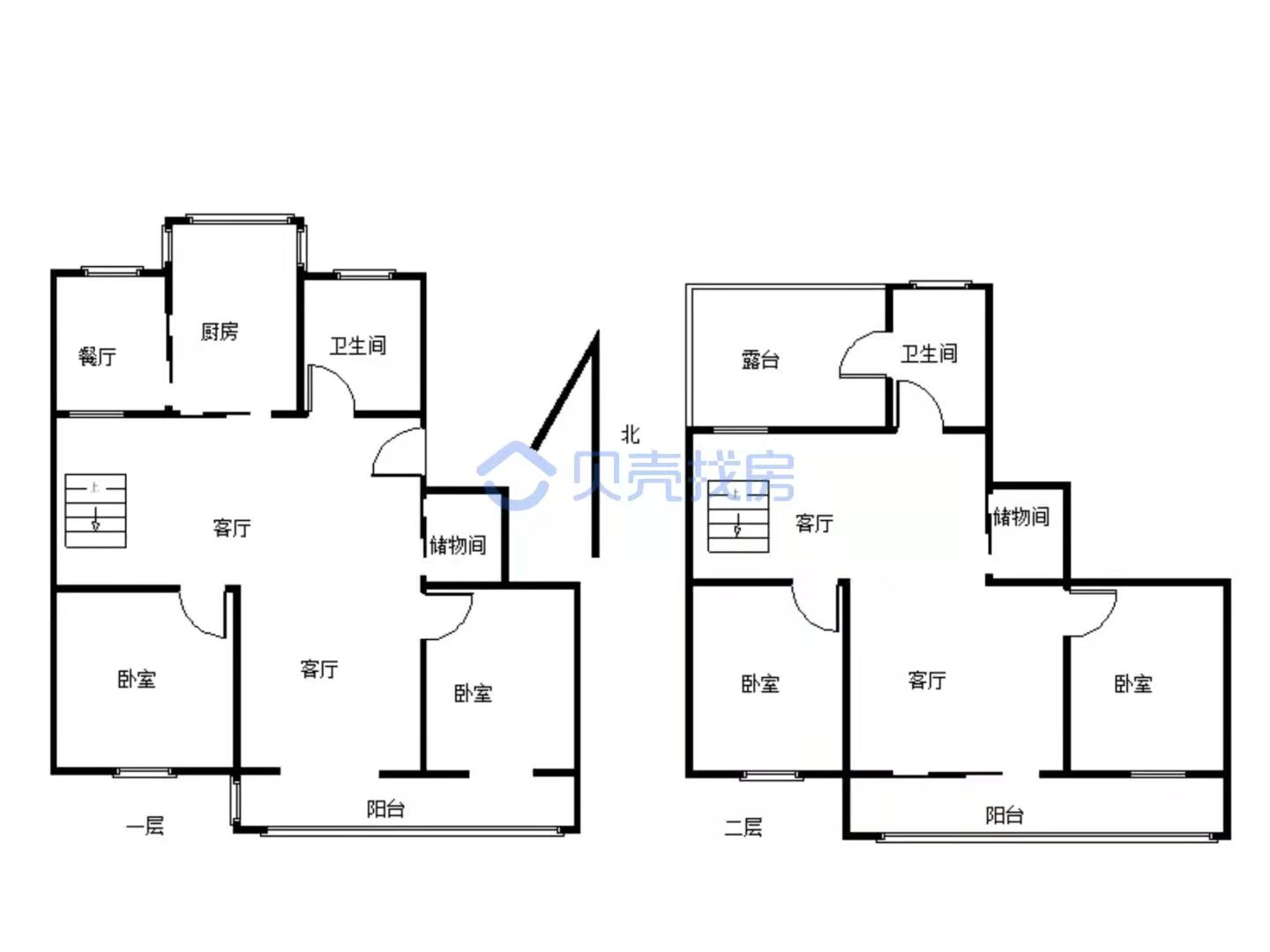 虹桥新苑 3室1厅1卫 113m&sup2;