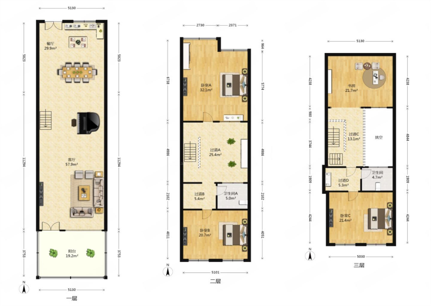北城一品 5室2厅2卫 350m&sup2;