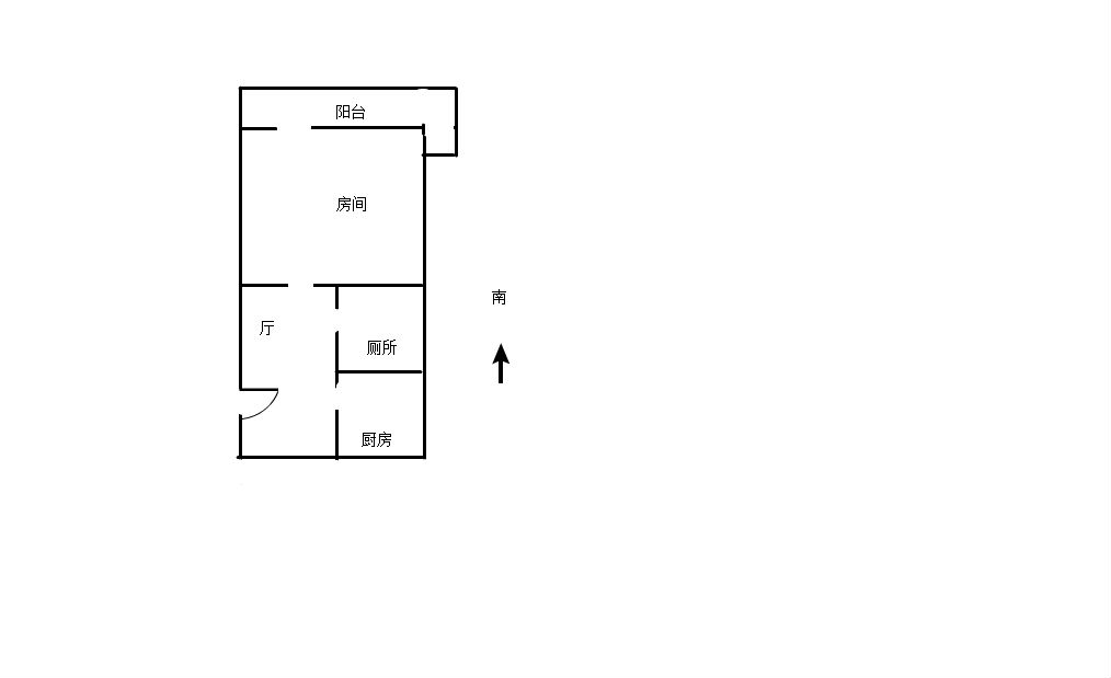 易家桥新村 1室1厅1卫 53m&sup2;